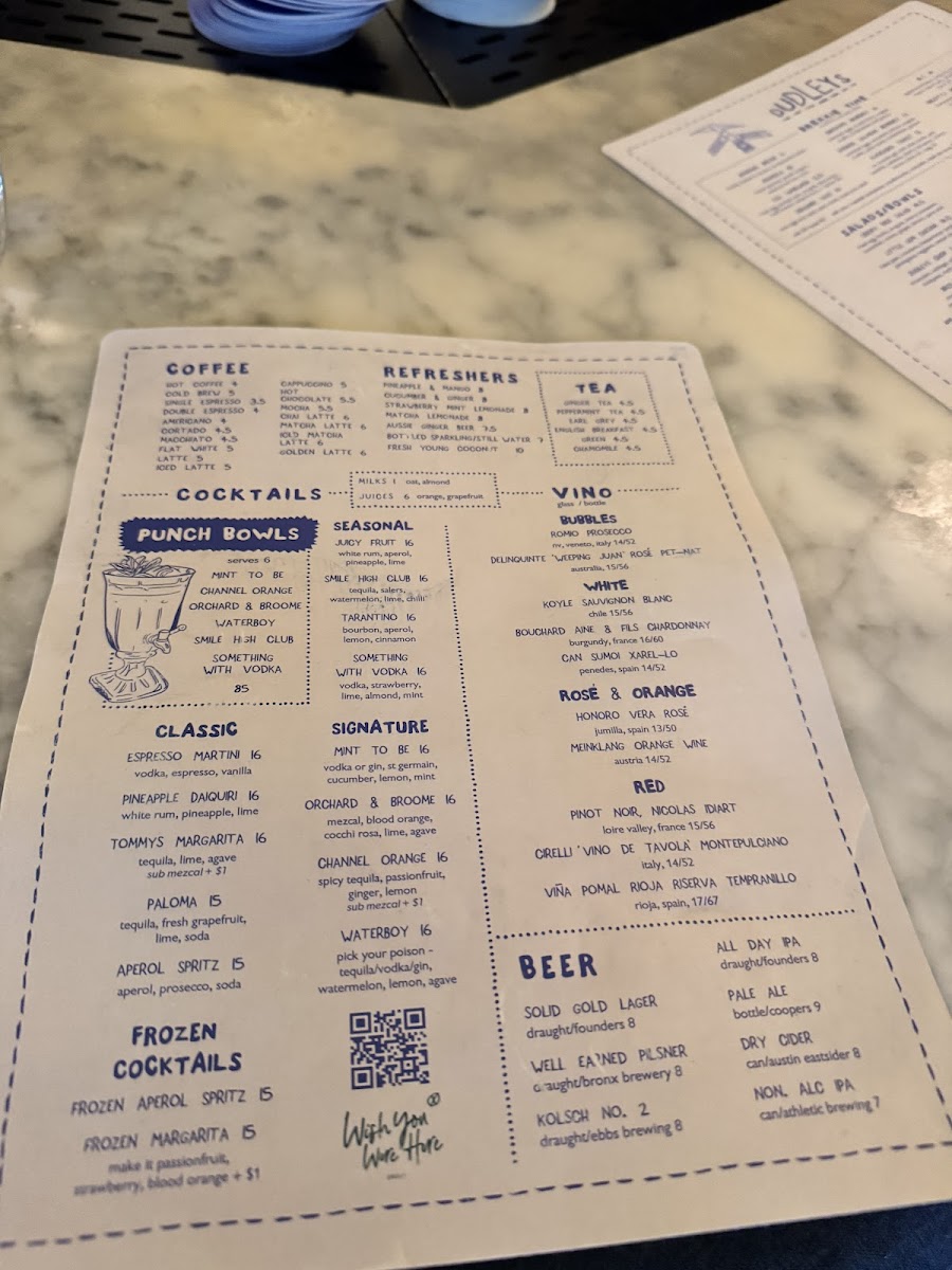 Dudleys Menu - Image 4